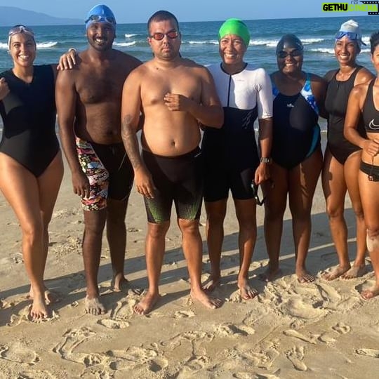 Stephanie Siriwardhana - 6.8K Likes - The journey to @ironman70.3vietnam 🧜♀️💪🏾😅♥️
.
#swim #fullmoon #waves #ironman #vietnam #team #adventure #love #swimming #happy #excited #nervous #athlete 😏