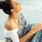 Stephanie Siriwardhana Instagram - Isn’t it amazing how a statement necklace can transform your look? It’s all about wearing your confidence on your sleeve... or in this case, around your neck! ✨ Jewelry Details: 22kt gold designer bead necklace set and a pair of two-toned earrings. 💍 #PureGoldByTiesh #EverydayElegance #TimelessAdornments #GoldGlow #DailyLuxury #GoldStatement #GoldenTouches #JewelryLover #GoldenMoments #LuxuryEveryday I’m curious, are you team necklace or team earrings?