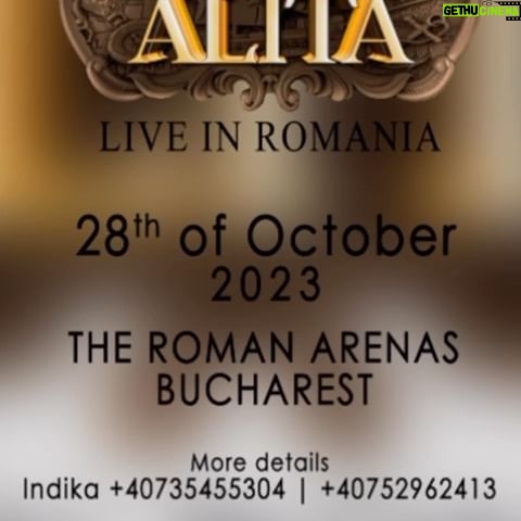 Stephanie Siriwardhana Instagram - 🇷🇴 Look forward to seeing you at Adios Alita live in Bucharest, Romania on the 28th of October with @chitralsomapala @sankadinethofficial & @adithya_musick 🥰♥️