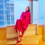 Stephy Tang Lai-Yan Instagram - 能夠成為修哥演唱會嘉賓實在是萬分榮幸☺️ 相識也是緣分 感謝一切的緣分♥️ #修哥無限楓騷演唱會2024 #修哥實在太可愛 Wardrobe：@Ferragamo #FerragamoHK Styling：@queenie_yu #qystyling Hair ： @myos_jeremywong @myos.hair Makeup： @cyruslee_bridal_makeup