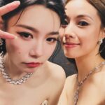 Stephy Tang Lai-Yan Instagram - 還有一些BTS ✨ Po埋就差唔多喇🤓 #圖一二等出場中 #圖三廣告時間 #阿細佬影左好多張無一張得呢張叫好d #Kim同我好襯 #黑白黑白配 #恭喜yoyo #我地新戲有一段親密關係♥️ #感謝我的神級團隊