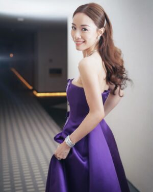 Stephy Tang Lai-Yan Instagram - 💜💜💜

Do you like purple ?

@maisonvalentino 

Make Up : @cyruslee_bridal_makeup 
Hair : @myos_ritzlam 
Styling : @queenie_yu #qystyling
