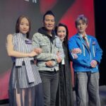 Stephy Tang Lai-Yan Instagram - 🫘《紅豆》 in Filmart 🎬 拍攝結束差不多一個多月 昨天第一次看到我們的第一條預告片 拍攝的點滴快樂與感動仍然猶新 一聽到漣漪響起 雞皮都豎起了🥹 非常期待在戲院同大家分享♥️ #紅豆 #littleredsweet #filmart2024 Wardrobe : #sacai @sacaiofficial @lanecrawford Shoes：@CharlesKeith_HK Earrings : @heartsonfire #heartsonfirehk Styling : #qystyling Hair : @myos.hair @myos_jeremywong Make up：Cyrus Lee