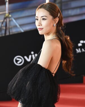 Stephy Tang Lai-Yan Instagram - On the red carpet ❤️

非常感謝品牌的贊助✨
還有我整個團隊的幫忙
讓我可以美美走在紅地氈上😊
Thank you😘

Wardrobe : @stellamccartney 

Heels: @giuseppezanotti

Jewellery: @bulgari

Make Up : Cyrus Lee @cyruslee_bridal_makeup 
Hair: @myos_ritzlam 
Styling: @queenie_yu

#hongkongfilmawards