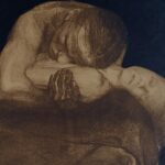 Stina Wollter Instagram - Bild 1, 2: Mor med dött barn. 1903 3: ”Schlachtfeld” 1907 Käthe Kollwitz. (1867-1945) Vars konst förbjöds av nazisterna. Kollwitz var socialist och pacifist och när nazisterna kom till makten 1933 i Tyskland togs hennes konst bort från museer och hon förbjöds att ställa ut sina verk. Under andra världskriget förstördes många av hennes teckningar och skulpturer och hon dog strax före krigsslutet. (Hennes son dog i början på första världskriget vid 21 år ålder.)