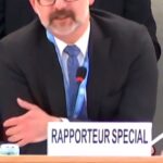 Stina Wollter Instagram – (Jag vet inte varför hela klippet inte kommer med… förlåt, jag har försökt ladda upp flera ggr. Se hela hos kontot. @almezancenter ) 

Listen closely to every single word. 

Michael Fakhri, Special Rapporteur on the right to food, speaks truth to power at the UN Human Rights Council, emphasizing the moral imperative to stop Israel’s ongoing genocide in #Gaza.

It’s past time for the international community to act. 

Implement sanctions NOW! Enforce an arms embargo NOW!