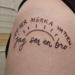 Stina Wollter Instagram - Hedrad att ”Jag ser en bro”-strof hittat sin hud. Personen bad mig texta orden och jag skickade några alternativ. Det blev det här. Vad har du för ”resa-sig-låt”? Jag har många olika. En är den här förstås men ”Trasig” av Kapten röd har varit stärkande på sistone.