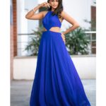 Subiksha Instagram - Blue is really magical💙 Feeling blue-tiful! #kannainambathey promotion!!! Outfit : @subikshaoffl ‘s wardrobe 🙋🏻‍♀️🙈 Photography team : @sat_narain @talesbyashif @shotsbyuv 📷😍 MUA : @harisri_makeoverartistry @harisri_official_ ❤️
