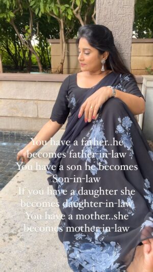 Sudeepa Pinky Instagram - She is the LAW😂💙✨⭐️💙

My designer @nishpanna_couture 
Pc @sri_raj6 
Mua @vinusha_makeoverartistry