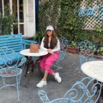 Sudeepa Singh Instagram - Baby’s day out !!🥰👀. Thank u soo much @tajmahalteahousemumbai for your warm hospitality!!! Gonna come back super soon!! 💜☕️