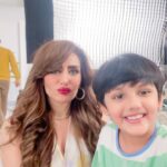 Sudeepa Singh Instagram – Dramatic me n my Set life….🎥🧿🔜
