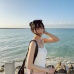 Suey Kwok Instagram - days in Okinawa ☀️🌊🌊