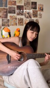 Suey Kwok Instagram - 好乖🫧🫧🐥 #好きだから #cover