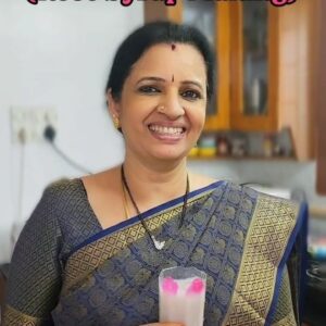 Sujatha Babu Ramesh Instagram - மனதுக்கு புத்துணர்ச்சி தரும் ROSE MILK 😍😍#reels #instareels #instagram #youtuber #shorts #influencer #trendingreels #shortsvideo #youtubechannel #cooking #cooldrinks #summerdays #summerholiday #rose #rosemilk #csk #ipl #summerdrink #healthy #homemade #homemadefood #kitchen