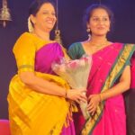 Sujatha Babu Ramesh Instagram - BHARATHA NATIYA ARANGETRAM #reels #instareels #reelsinstagram #southindian #dance #arangetram #shorts #youtube #youtubevideo #reelsfb #function #saree #sareelove #dancing #bharathanatyam #natuvaangam #cheifguest #happy #possitivevibes