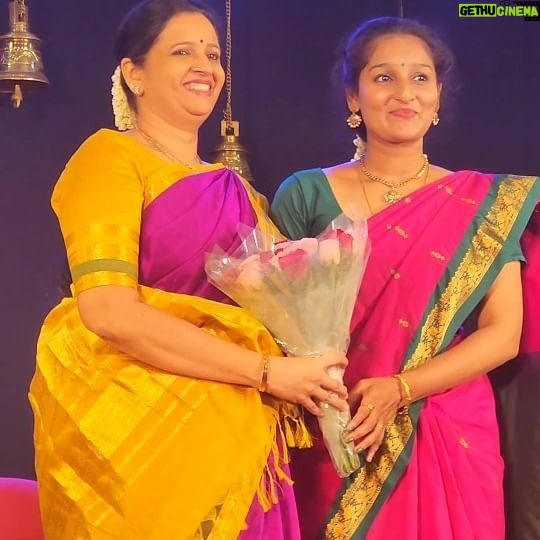 Sujatha Babu Ramesh Instagram - BHARATHA NATIYA ARANGETRAM #reels #instareels #reelsinstagram #southindian #dance #arangetram #shorts #youtube #youtubevideo #reelsfb #function #saree #sareelove #dancing #bharathanatyam #natuvaangam #cheifguest #happy #possitivevibes