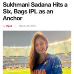 Sukhmani Sadana Instagram - New Inning. New beginning. Let’s EAT SLEEP and BREATHE cricket for 2 months now… Can’t thank @officialjiocinema @viacom18studios @solproductions_ enough for giving me this opportunity to be one of the anchors for @iplt20 Watch my show called ‘Hangout’ #ajiomatchcentrelive on the Jio Cinema App. You can watch the show on your mobiles or Tv. Before and after the match. Weekdays- 6.30 pm. #ipl2023 #tataipl2023 #jiocinema #iplonjiocinema #anchor #host #tvpresenter #studio #hangout #ajiomatchcentrelive #grateful #thankful #sukhmanisadana #cricket #cricketlovers #indianpremierleague #cricketfans #sportspresenter #waheguru #femaleindianemcee #femaleindiananchors