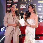 Sukhmani Sadana Instagram - Some of my fav peeps at the Elle List Awards 2023! @audi @audiin @elleindia @tajlandsend @sukhmanisadana #anchor #host #ellelistawards2023 #redcarpet