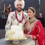 Sukhmani Sadana Instagram - The Most Beautiful Day of Our Lives ♾️ 03.03.24 We need all your love and blessings 🙏♥️ Sukhmani’s Outfits @rimpleandharpreet Jewllery by @khuranajewelleryhouse Make up and hair @kohleyesbyjo Venue @thebagh_ Shot by @itskrajofficial #tonewbeginnings #tiedtheknot #youandme #goodvibesonly #grateful #anandkaraj #wedding #sukhmanisadana #sundeepgill #blessings #forever