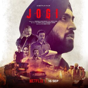 Sukhmani Sadana Instagram - Himmat da naam Jogi. 
Umeed da naam Jogi. 
Watch this gripping tale of bravery, friendship, hope and everything in between. 

Out on 16th September, only on Netflix! 

Written by @aliabbaszafar and @sukhmanisadana 

#Jogi #JogiOnNetflix #writer #writtenby 

@netflix_in
@ihimanshumehra @aliabbaszafar @aazfilms @sukhmanisadana @diljitdosanjh @amyradastur93 @mohdzeeshanayyub @hitentejwani @pareshpahuja @kumudkmishra