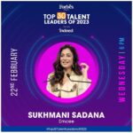 Sukhmani Sadana Instagram - Forbes ‘Top 30 Talent Leaders of 2023’. Powered by @indeedworks @indeedindia_1 #emcee #forbes #forbestop30talentleaders #forbestop30 #anchor #moderator #liveevents #hosting #hostess #eventhost #eventhostesses #sukhmanisadana #forbes #forbesindia #forbesmagazine #forbeswomen #forbeslist