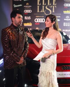 Sukhmani Sadana Instagram - Some of my fav peeps at the Elle List Awards 2023! @audi @audiin @elleindia @tajlandsend @sukhmanisadana #anchor #host #ellelistawards2023 #redcarpet