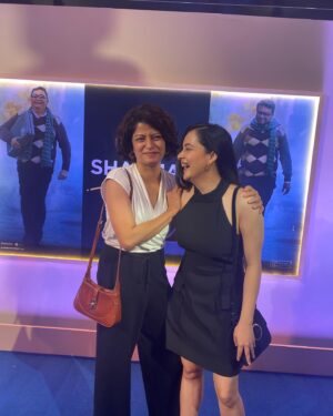 Sulagna Panigrahi Instagram - Last night was the screening of a very very special film for us🥰🥰 
So glad to be a part of it and meeting such lovely human beings 😍😍
Pic1- me 😋
Pic2- our extremely talented director who made this heart warming film @hiteshbhatia79 with his kitty ladies 😋 @maddymadhuc @shiwangi_peswani 
Pic 3- the king of memes off screen, the king of emotions on screen @suhailnayyar 
Pic-4- extremely talented and kindest @sheeba.chadha (someone please give me an opportunity to work with her again)
Pic 5- Audition buddies @talwarisha 😋
Pic 6-my strength my weakness my everything @smrutikapanigrahi 
Pic 7- the end and the beginning😋Mera Pyaar, Mera Pati @biswakalyanrath 

Thankyou @macguffinpictures @excelmovies for this opportunity 🙏

 #SharmajiNamkeenOnPrime, March 31 on @primevideoin

@iamjuhichawla @sheeba.chadha  @ayeshiraza @shiwangi_peswani @maddymadhuc @misra_dipti @excelmovies @macguffinpictures @hiteshbhatia79 @ritesh_sid @faroutakhtar @honeytrehan @abhishekchaubey