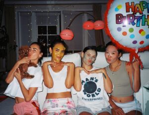 Sulem Calderon Instagram - I knoooow I am so late for my birthday post! 😂 But I just got my photos developed last night!! Haha so bare with me… August in general was one of the hardest months I had in my entire life. Having a group of amazing girlfriends that turn into sisters is the wonderful experience you can have. Good quality girlfriends are like fine red wines; they get better with age. As you can see we do our best to maintain the youth too! 😂🧖🏽‍♀️ @anatanaka @sineadharnett & @nicolekang thank you for making this Saturday night so special for me💕 I couldn’t ask for better sisters! Thank you for gracing me with your love!! I can never express the extent of my gratitude for the immeasurable joy you ladies bring into my life. Let this end of the year turn into GOLD!!! August 22 disco baby 🪩🕺🏽