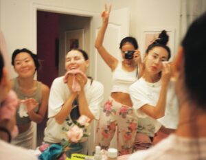 Sulem Calderon Instagram - I knoooow I am so late for my birthday post! 😂 But I just got my photos developed last night!! Haha so bare with me… August in general was one of the hardest months I had in my entire life. Having a group of amazing girlfriends that turn into sisters is the wonderful experience you can have. Good quality girlfriends are like fine red wines; they get better with age. As you can see we do our best to maintain the youth too! 😂🧖🏽‍♀️ @anatanaka @sineadharnett & @nicolekang thank you for making this Saturday night so special for me💕 I couldn’t ask for better sisters! Thank you for gracing me with your love!! I can never express the extent of my gratitude for the immeasurable joy you ladies bring into my life. Let this end of the year turn into GOLD!!! August 22 disco baby 🪩🕺🏽
