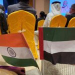 Sumalatha Instagram - Blessed to attend the inaugural ceremony of BAPS Hindu Mandir , Abu Dhabi today . Hon'ble PM Modiji's inspiring speech is certain to further strengthen the tremendous bond between UAE & India.Thanking the BAPS team for this wonderful & divine experience , also was lovely to catch up with some colleague from Movie Industry @r_sarath_kumar , @sureshgopi @imbhandarkar & the legendary senior actress #Mumtaz