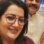 Sumalatha Instagram - Blessed to attend the inaugural ceremony of BAPS Hindu Mandir , Abu Dhabi today . Hon'ble PM Modiji's inspiring speech is certain to further strengthen the tremendous bond between UAE & India.Thanking the BAPS team for this wonderful & divine experience , also was lovely to catch up with some colleague from Movie Industry @r_sarath_kumar , @sureshgopi @imbhandarkar & the legendary senior actress #Mumtaz