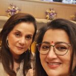 Sumalatha Instagram - Blessed to attend the inaugural ceremony of BAPS Hindu Mandir , Abu Dhabi today . Hon'ble PM Modiji's inspiring speech is certain to further strengthen the tremendous bond between UAE & India.Thanking the BAPS team for this wonderful & divine experience , also was lovely to catch up with some colleague from Movie Industry @r_sarath_kumar , @sureshgopi @imbhandarkar & the legendary senior actress #Mumtaz