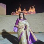 Sumalatha Instagram - Blessed to attend the inaugural ceremony of BAPS Hindu Mandir , Abu Dhabi today . Hon'ble PM Modiji's inspiring speech is certain to further strengthen the tremendous bond between UAE & India.Thanking the BAPS team for this wonderful & divine experience , also was lovely to catch up with some colleague from Movie Industry @r_sarath_kumar , @sureshgopi @imbhandarkar & the legendary senior actress #Mumtaz