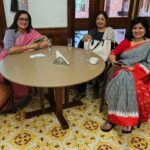 Sumalatha Instagram – Coffee break with Lok Sabha colleagues @aparajitasarangi & @kirronkhermp
#wintersessions #newdelhi #loksabha