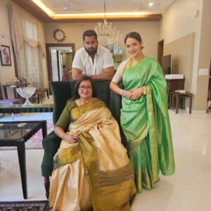 Sumalatha Instagram - Festivals are family times ❤️