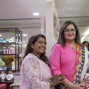 Sumalatha Instagram - At the inauguration of Radisson Blu's ( Atria Hotel earlier) 1st ever Hair and Nail Salon & Spa , @sskovolounge .  Amazing customised hair treatments & pedicures. Recommend it highly 👌