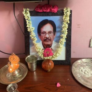 Sumalatha Instagram - Our beloved Balu Mama is one with God now 🙏
Someone who has seen me from my birth , carried me as a child and was a huge part of my life. He was kind of a last connection to my childhood , and have some of the best memories that me and my family have shared with him. He was 86 years and bedridden after a stroke last December. God has alleviated his suffering now , but all of us who knew him will miss him terribly 😔
You have been & will be a part of our lives forever dear Palcard ♥️