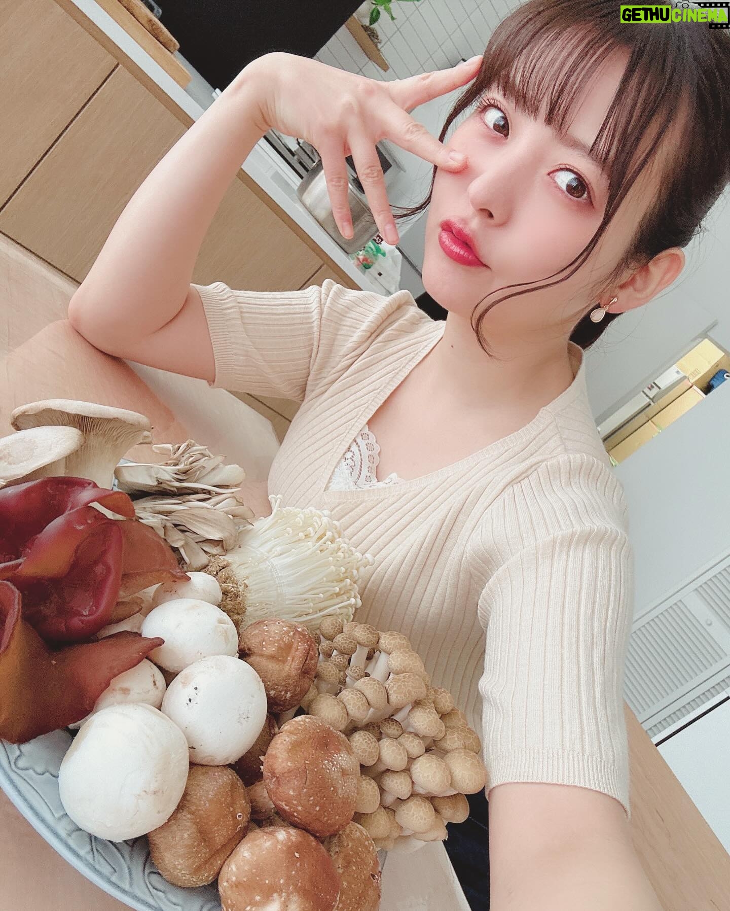 Sumire Uesaka Instagram - きんようび〜! 皆さま、今週も一週間おつかれさまでしたっ! そして5月よさようなら〜!! 五月病にも負けないあなたは超!えらーい!! 負けてもいいんだよ〜!! 載せそびれなお写真がたくさんあることに気づいたので、ぼちぼち載せてゆきますねっ! これは「闇鍋」を作った日のお写真です⌒°( ´∀`)°⌒ 私はきのこ鍋が好きですぞ!菌よ今夜もありがとう〜! それではみなさま、すこやかな金曜日を過ごしましょうねっ! #上坂すみれ