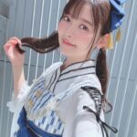 Sumire Uesaka Instagram - どようび〜！ 皆さま、すこやかにお過ごしでしょうか？ きょうは「ディア・パンタレイ」のリリースイベントで名古屋、大阪におりましたっ！！ 「ディア・パンタレイ」たくさん聴いてもらえてうれしいですっ！ 皆さまと近くでお話できて、あっという間のお時間でしたがとっても楽しかったーっ！！ありがとうございましたヾ(*´∀｀*)ﾉ 名古屋バージョンのお衣装！ 和風ブルーでかわいいですな〜！！ お天気も最高です！はるですよ〜！ 大阪のお衣装もまた載せますねっ！ ではでは皆さま、すこやかで楽しい週末をお過ごしくださいませっ！ #上坂すみれ　 衣装　@natsu_no_mizu ヘアメイク　@hana.freelancehm