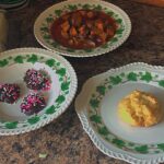 Summer Fontana Instagram - As per high recommendation, for my food part of my school project…I made Brazilian Roasted Vegetable Feijoada, Pao de Queijo, and Brigadeiro, (we ran out of chocolate sprinkles so did a little ✨improvising✨ with the xoxo sprinkles) I’m no chef, but lemme say this meal is bomb!! Special thanks to @summers_mom1 for chopping the veggies and much more ;) Have a great night guys!!!