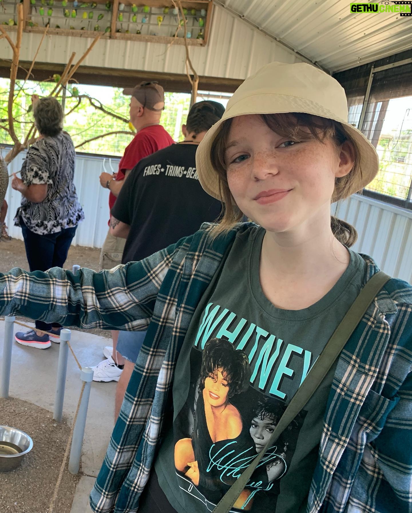 Summer Fontana Instagram - Thank you @visitthewilds for an amazing experience! What a great way to support #animalconservation in a natural habitat 🥰🦒🦓🦜 @summers_mom1