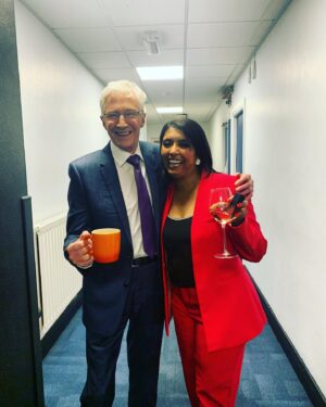 Sunetra Sarker Instagram - Sometimes there is no true way to describe how enigmatic, hilarious and likeable a person is - I have known and admired Paul since I first worked with him on ‘Eyes Down’ over 25 yrs ago and god did he always have a story, dog or a smoke on the go. For me he represents authenticity, kindness and honour- Merseyside’s finest - it was a privilege to know you Paul. And as you would say-God Bless ⭐️ #paulogrady #paulogradyrip
