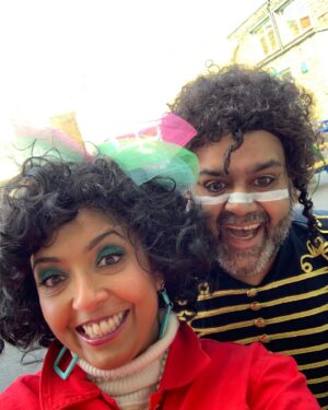 Sunetra Sarker Instagram - Ackley Bridge will remain one of the all time best jobs I ever did starting back in 2018 we had no idea what a groundbreaking entertaining multicultural show we were creating. I will forever love playing Mrs P and will miss her greatly. Thanks to @theforge_drama and all the brave leaps of faith they took. I got to play with the best of friends, cast, crew and production teams. Too many photos for one post… so more to come. Thank you Team Ackley Bridge and all its fans - love you all -in the words of Kaneez “ I don’t care if you lesbian, vegan or man on the moon” #justsayin🌟💝