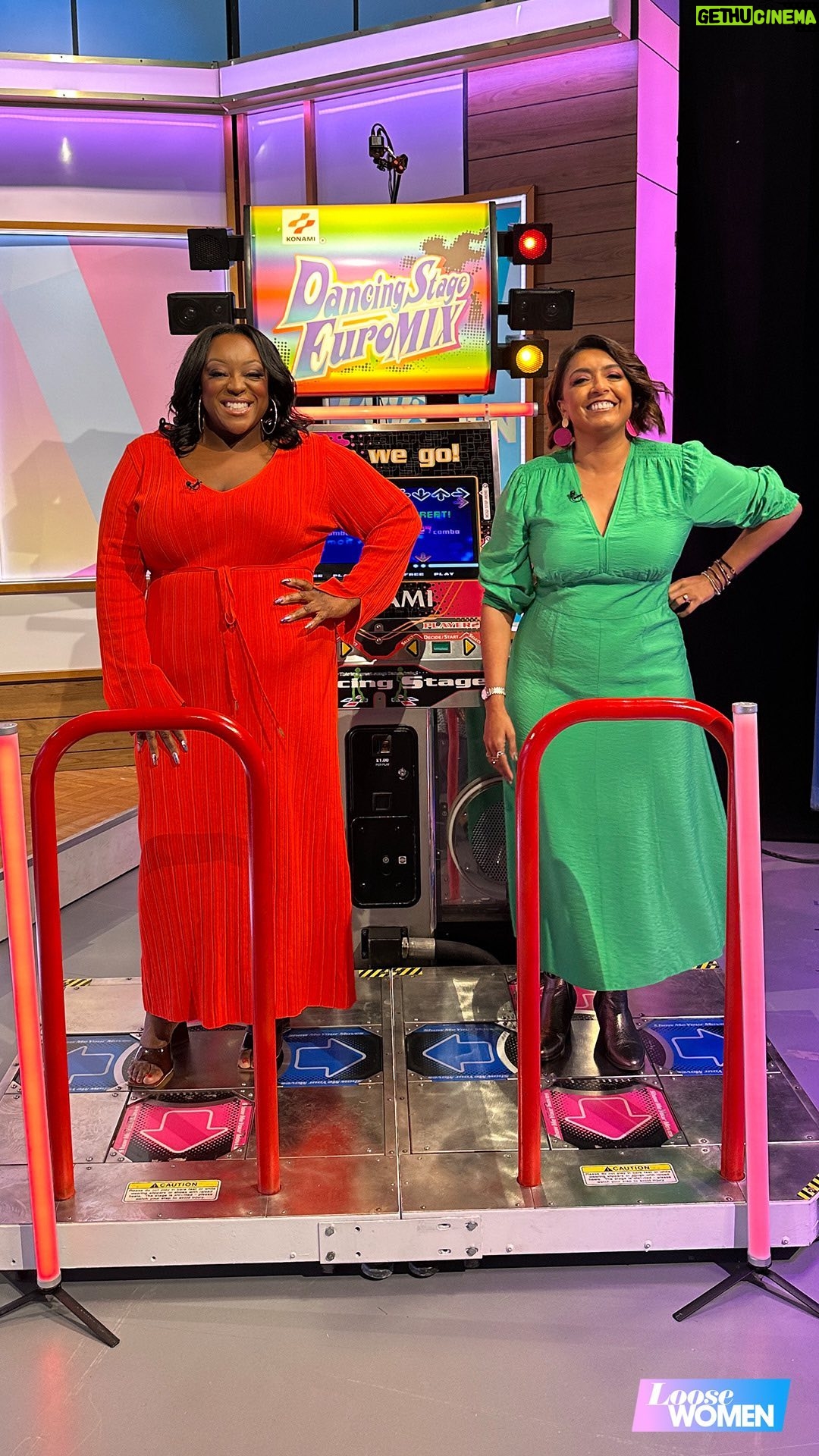 Sunetra Sarker - 1.2K Likes - Not only are we celebrating our 25th anniversary this year, it’s also 25 years since dance machines hit arcades across the country! So of course we had to bring one to the studio 💃🪩
#loosewomen #throwback #dancedancerevolution
