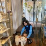 Sung Yu-ri Instagram - 촬영장에서 만난 귀요미🤍