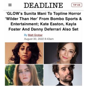 Sunita Mani Instagram - We’re Toplining for Bombo is what we’re doing ✨
