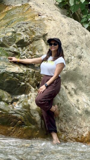 Sunitha Varma Instagram - Nature’s beauty, flowing freely .. 💦🌿
.
.
.
#naturebliss #naturemagic #natureconnection #naturelove #waterfalls #tranquility #nepal #ainawaterfall #aanbukhaireni