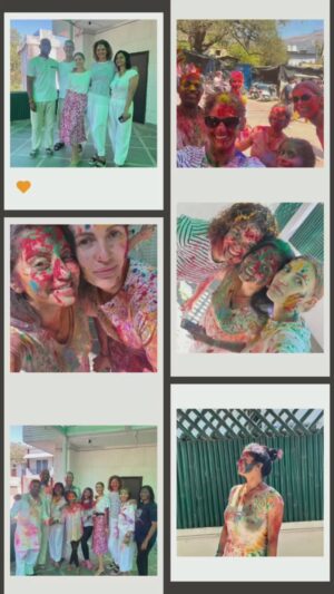 Sunitha Varma Instagram - Happy Holi ✨
.
.
.
#holifestival #holihai #festivalofcolors #holicelebration #rishikeshdiaries