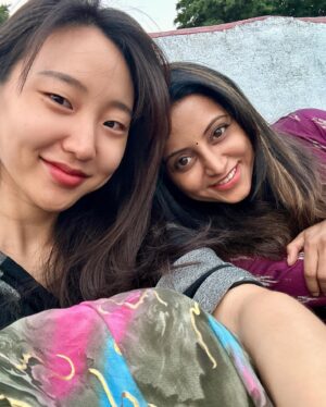 Sunitha Varma Instagram - 😇
.
.
.
#rishikesh #kunjapuri