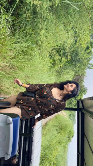 Sunitha Varma Instagram - Rainy skies, lost in the jungle’s beauty... 🌧️🍃☔
.
.
.
#rainydayroaming #intothewilderness #natureenchantment #drenched #naturewhispers #chitwan #chitwannationalpark #junglesafari #instareels #trendingreel #nepal #monsoon #rainyskies